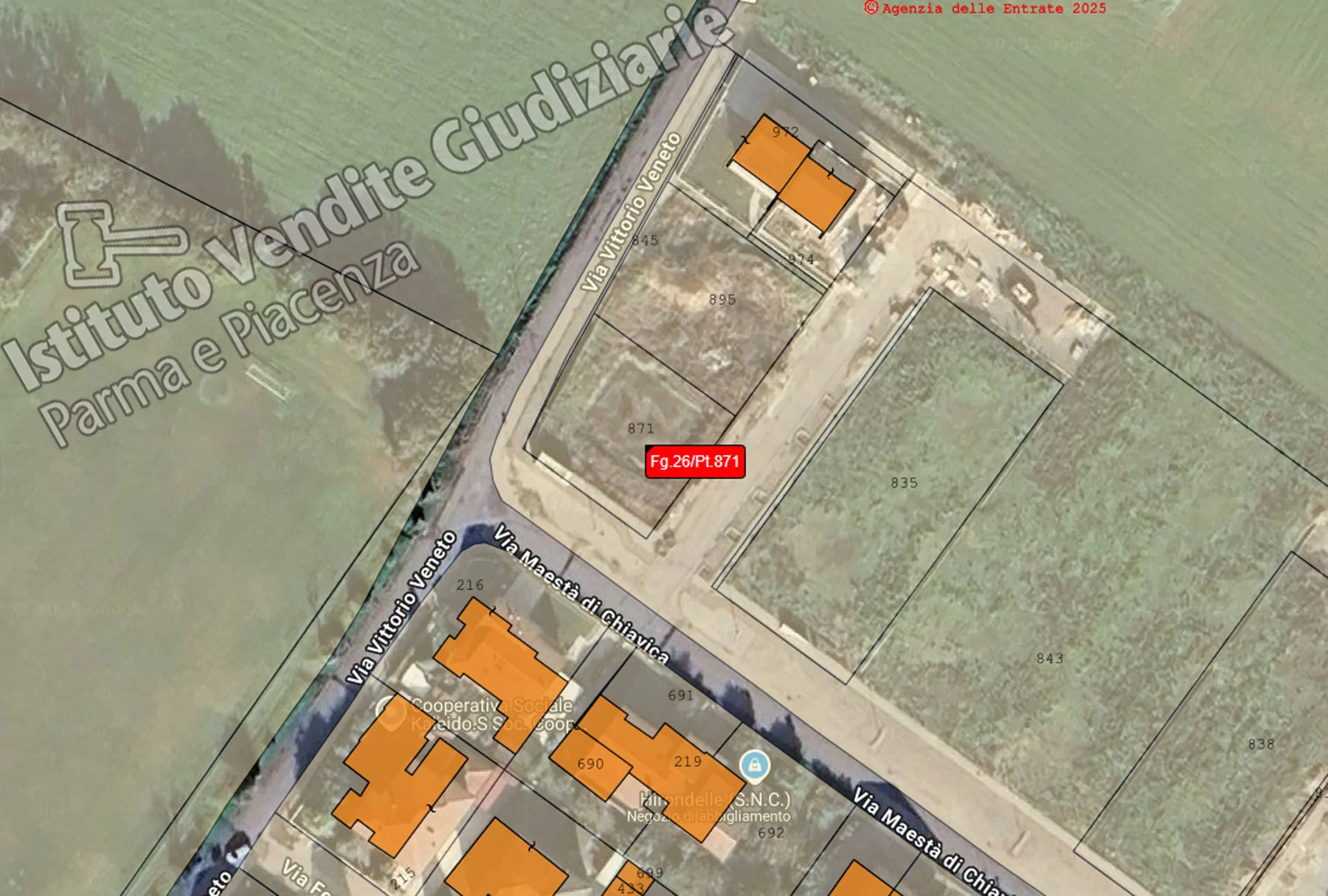 Area edificabile residenziale in Soragna - 001