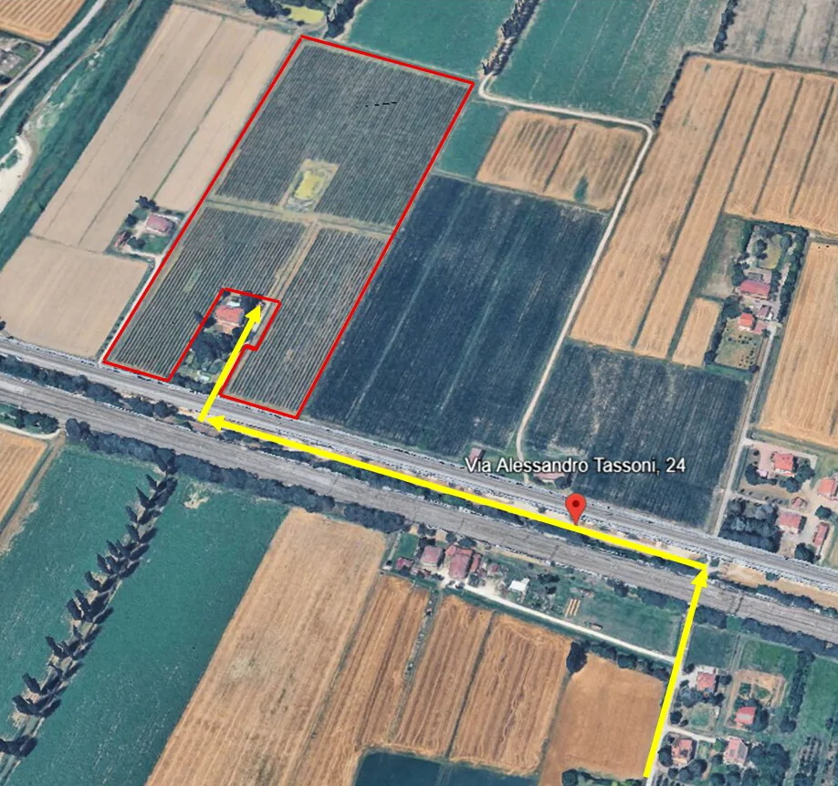 Terreni agricoli a vigneto in Bologna