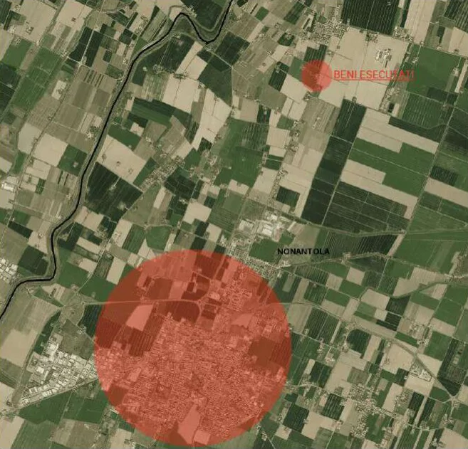 Villino indipendente con area cortiliva e deposito in Nonantola