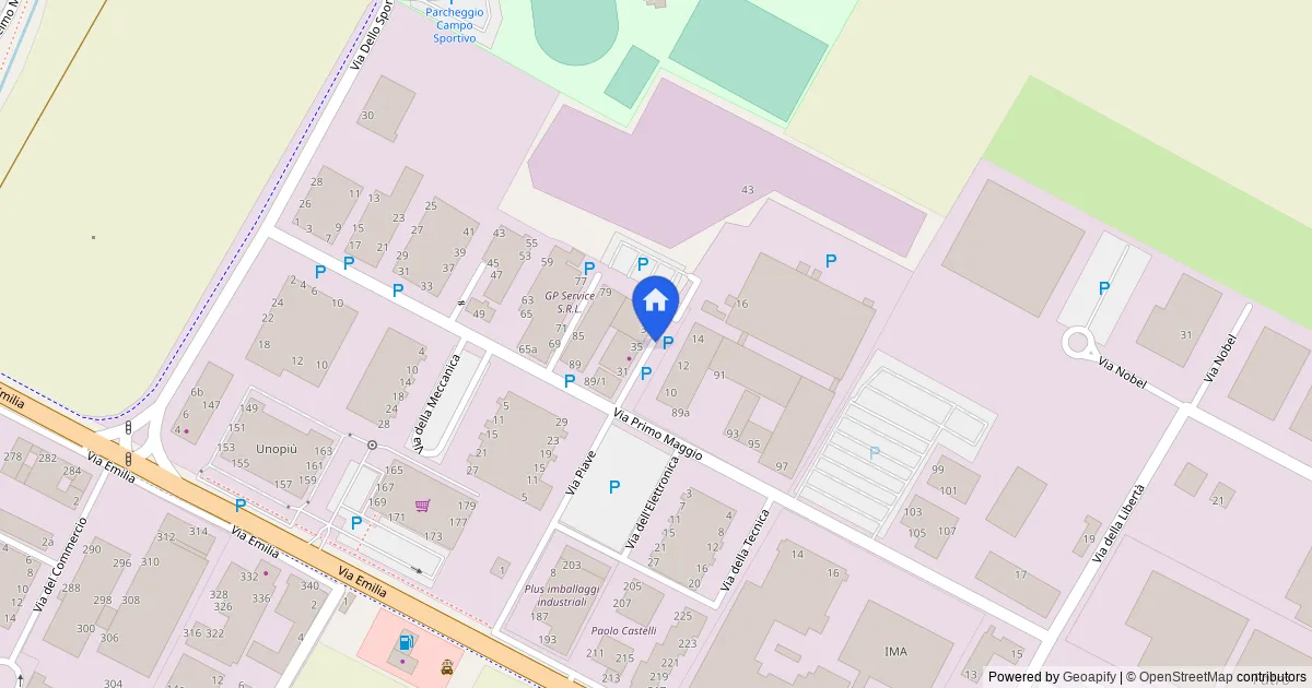 Capannone industriale in via Piave 37-39-41, Ozzano dell'Emilia
