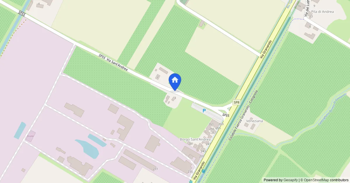 Complesso produttivo con cabina metano e capannoni