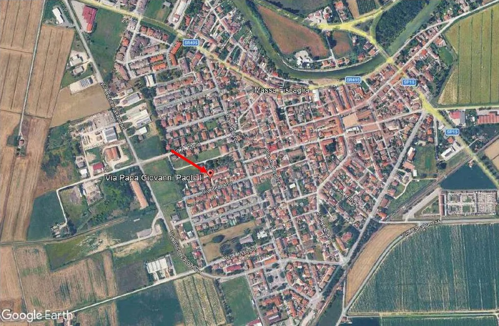 Villetta a schiera con autorimessa e corti pertinenziali a Fiscaglia