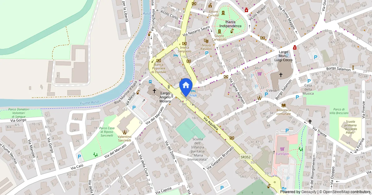 Negozio in Via Aquileia 3, Cervignano del Friuli