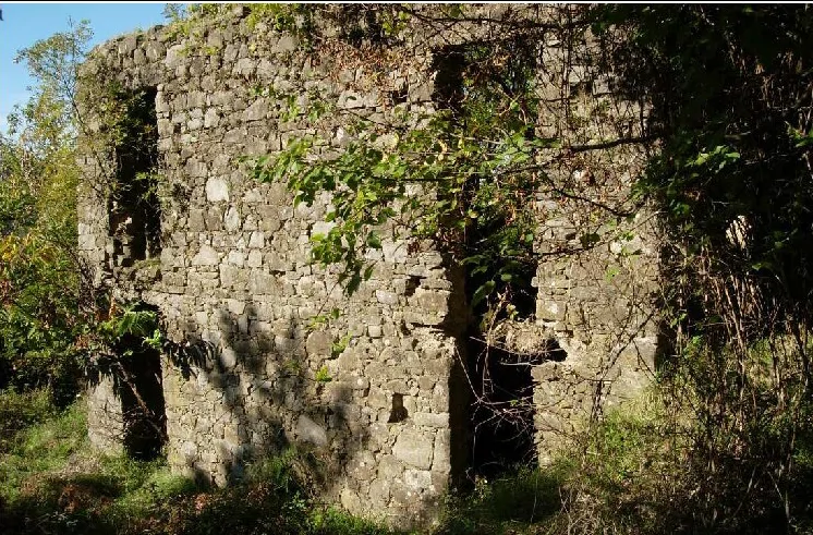 Terreni vari e rudere di casa colonica a Follo, Località Montegrosso