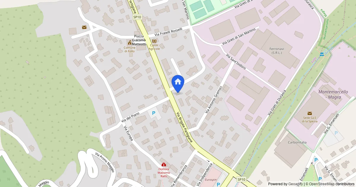 Appartamento in Follo, Via Brigate Partigiane 32