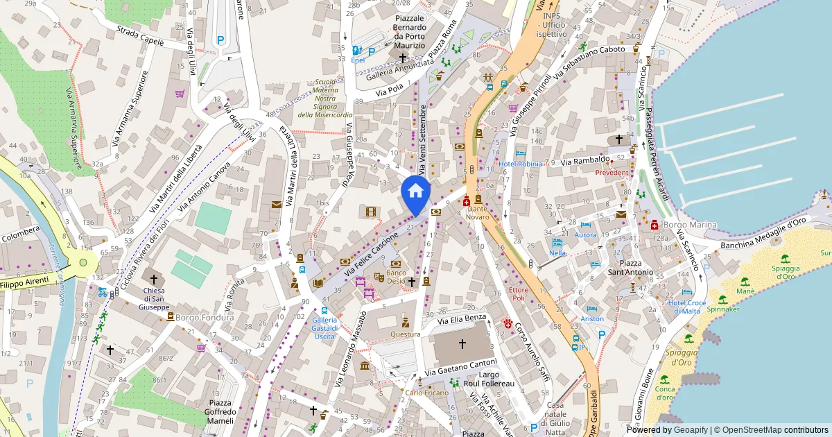 Appartamento in Via Felice Cascione 30, Imperia