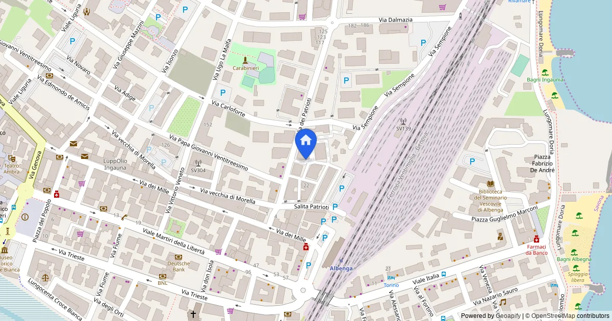 Appartamento con box ad Albenga, Condominio San Luigi