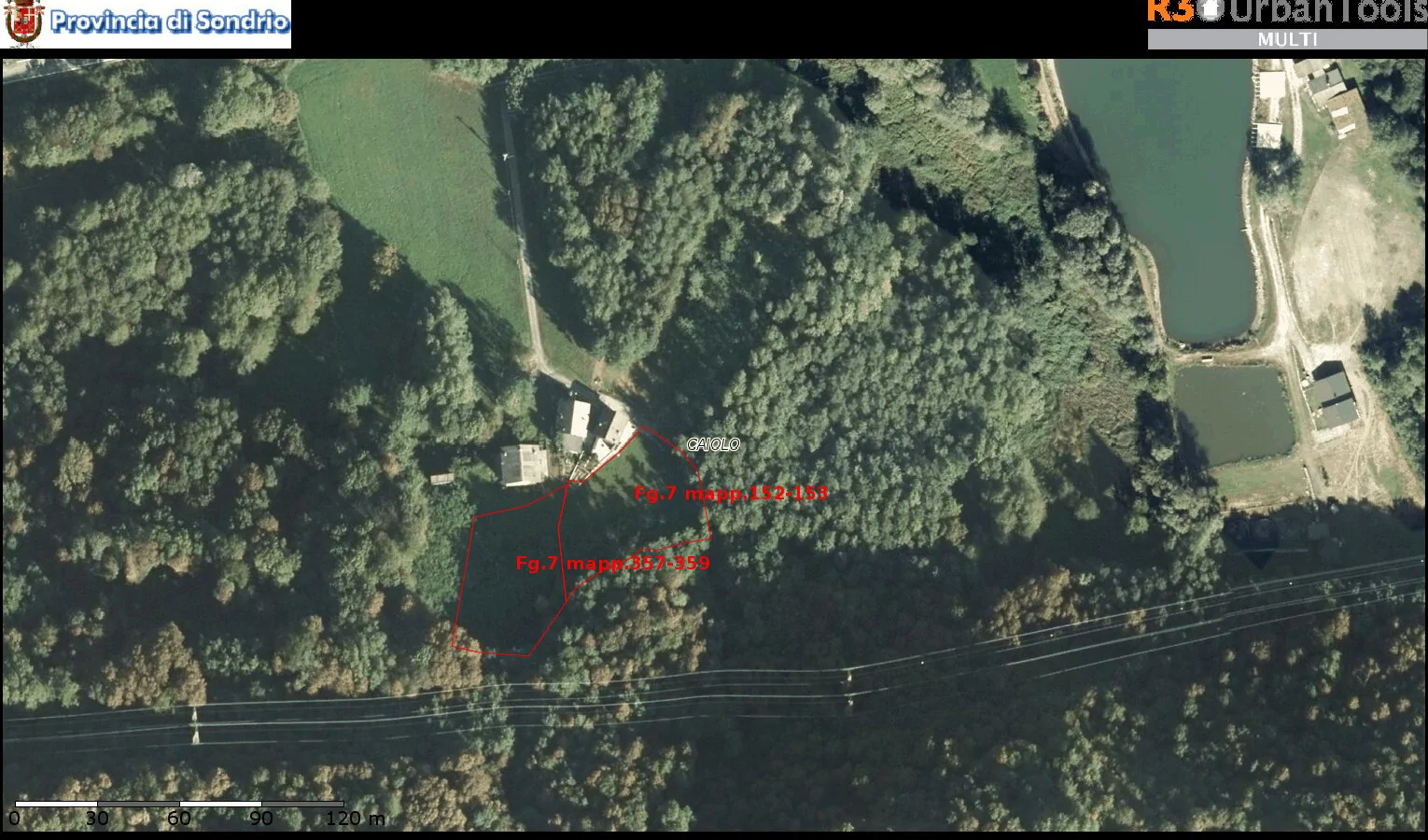 Terreno agricolo a Caiolo, Via Schittarolo, 1.980 mq