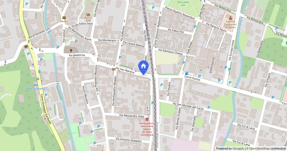 Appartamento al piano terra in via San Martino 52, Seveso