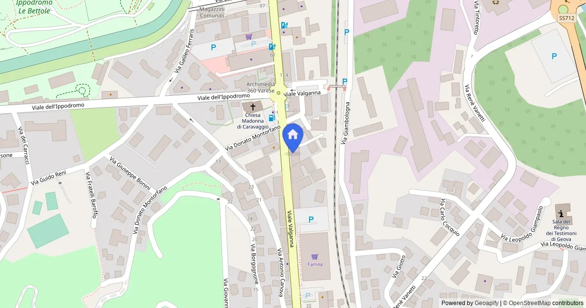 Negozio con magazzino in Viale Valganna 60, Varese