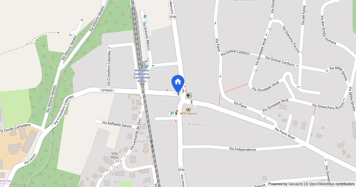 Appartamento su due livelli in Venegono Superiore, Via Baracca 8