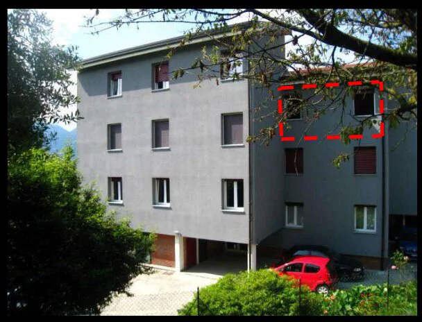Appartamento al piano secondo con due cantine in Germignaga