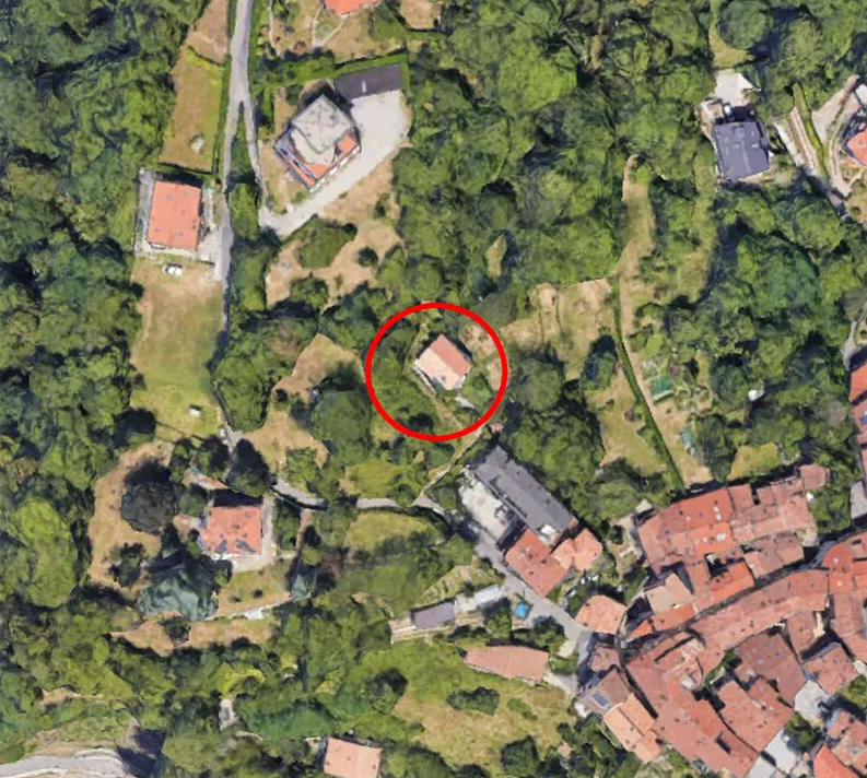 Villetta singola a Como, Civiglio, via Cantore 50