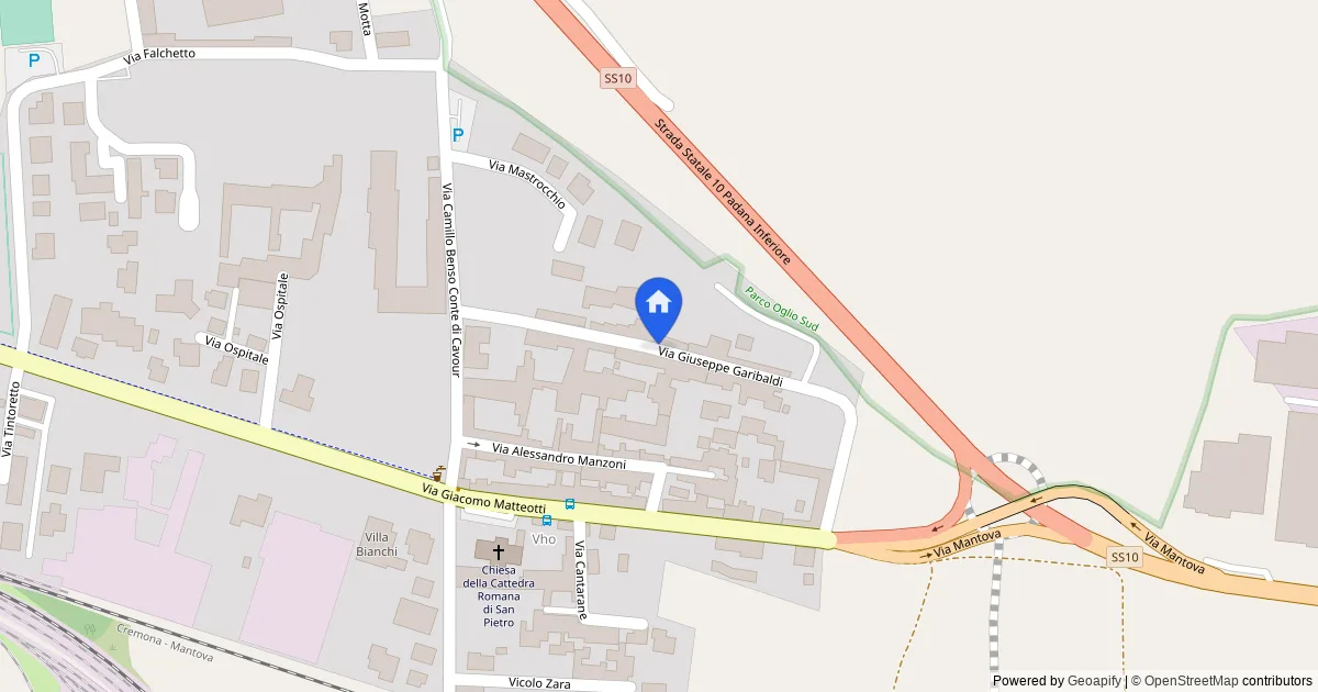 Villetta bifamiliare in via Garibaldi 33, Piadena Drizzona