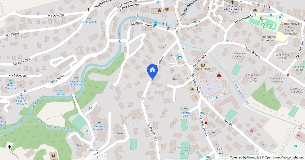 Nuda proprietà quadrilocale con cantina e due autorimesse a Ponte di Legno