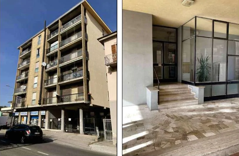 Appartamento al primo piano con cantina e ripostiglio sottotetto