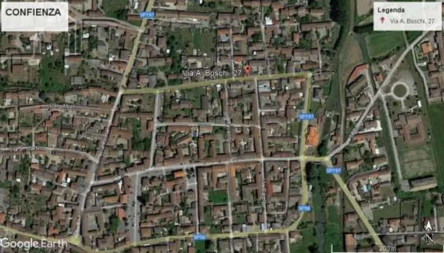 Compendio immobiliare in Confienza: appartamento e negozio