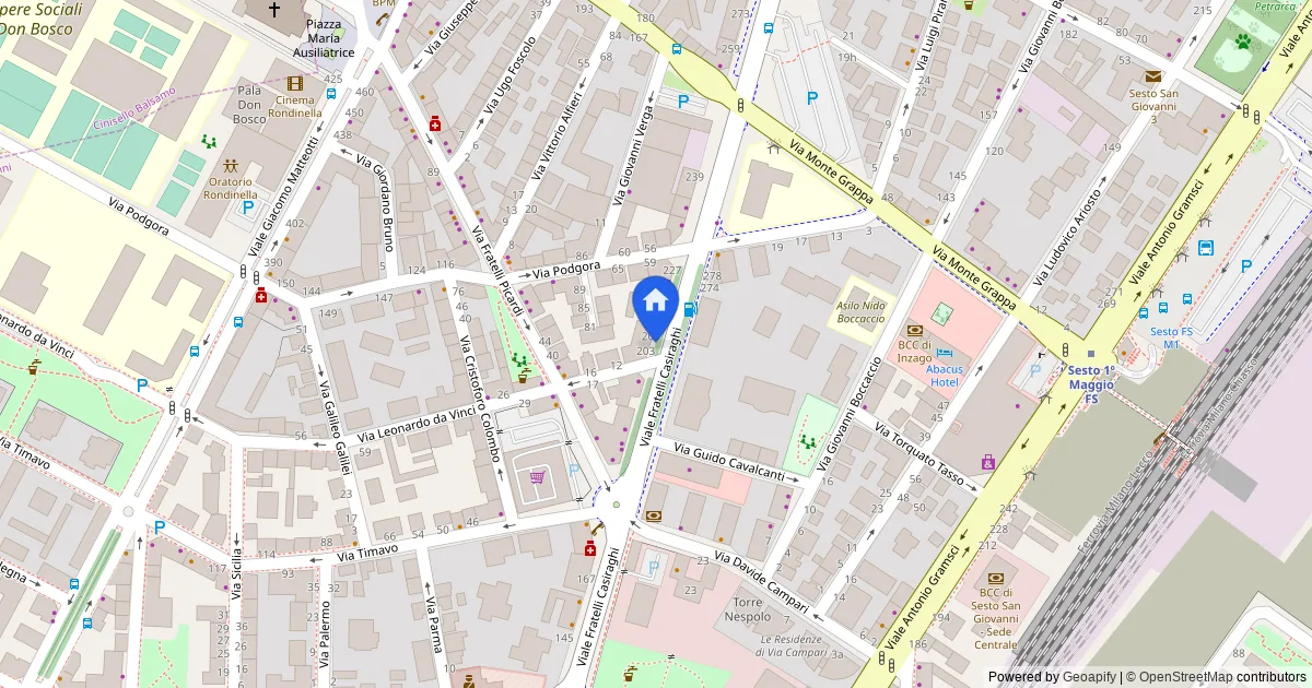 Ufficio a Sesto San Giovanni, viale Casiraghi 205
