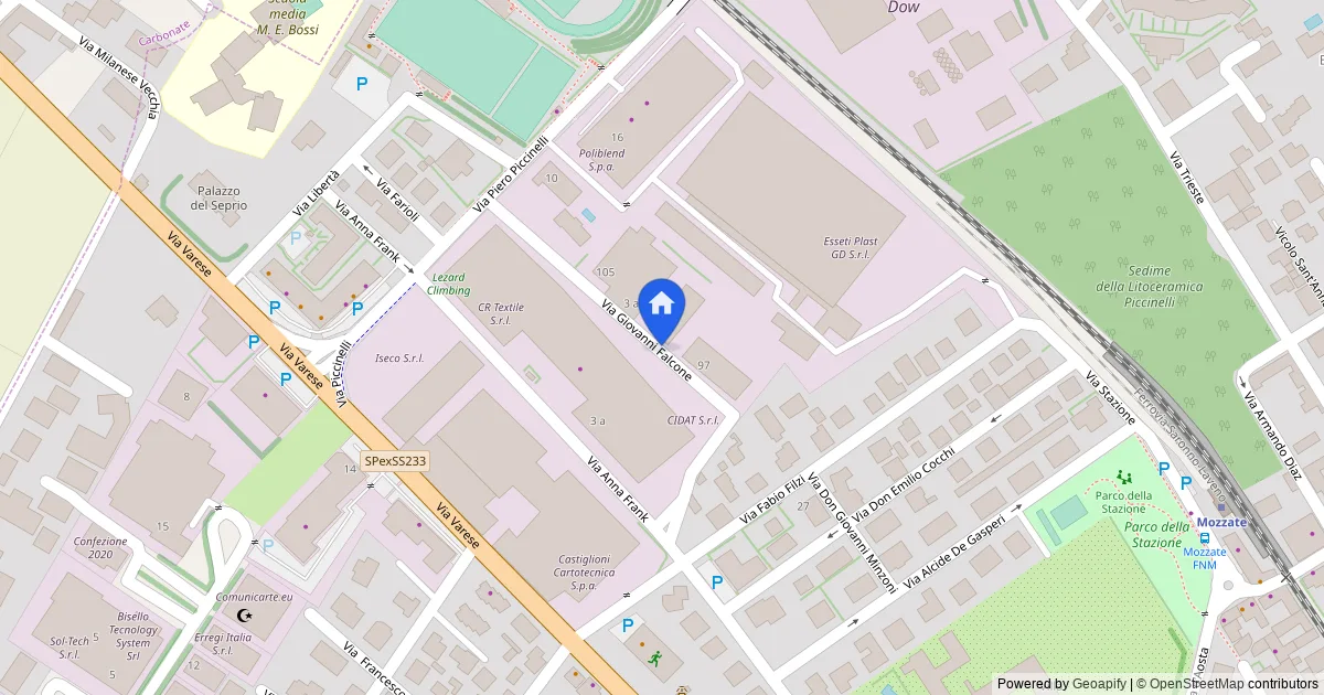Capannone industriale con area cortiliva in Mozzate