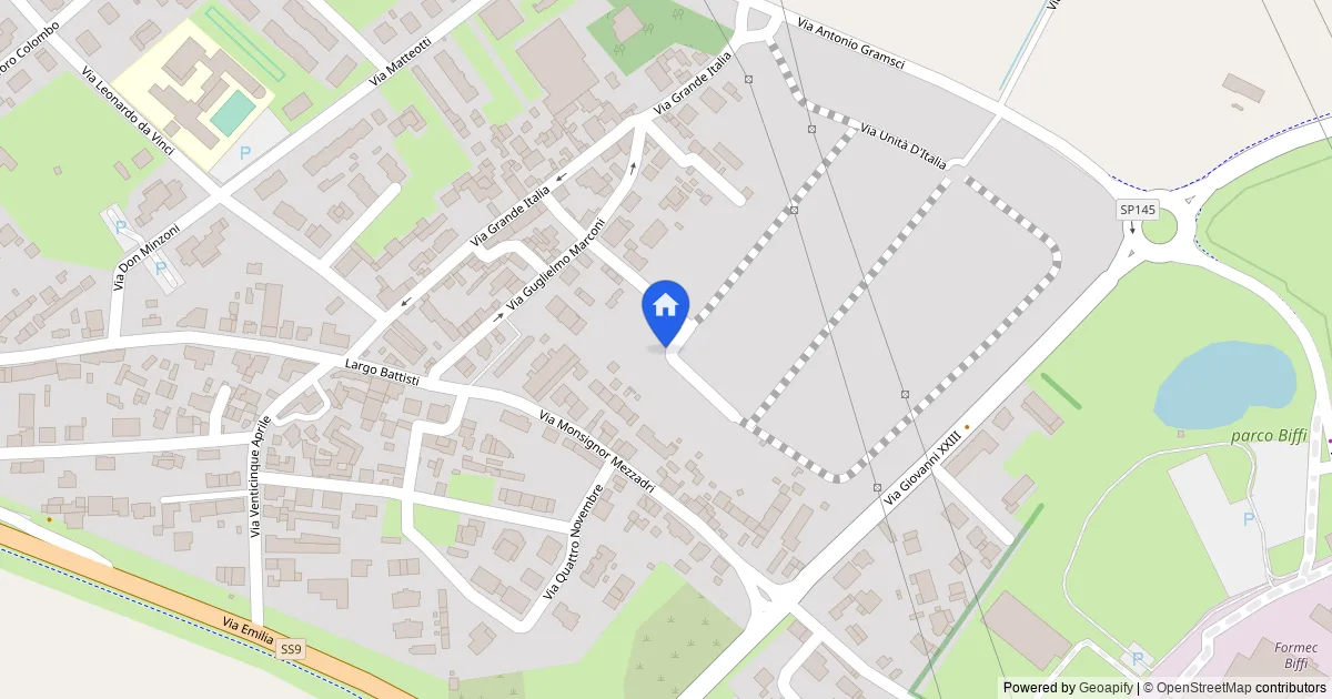 Appartamento al piano secondo e autorimessa in San Rocco al Porto
