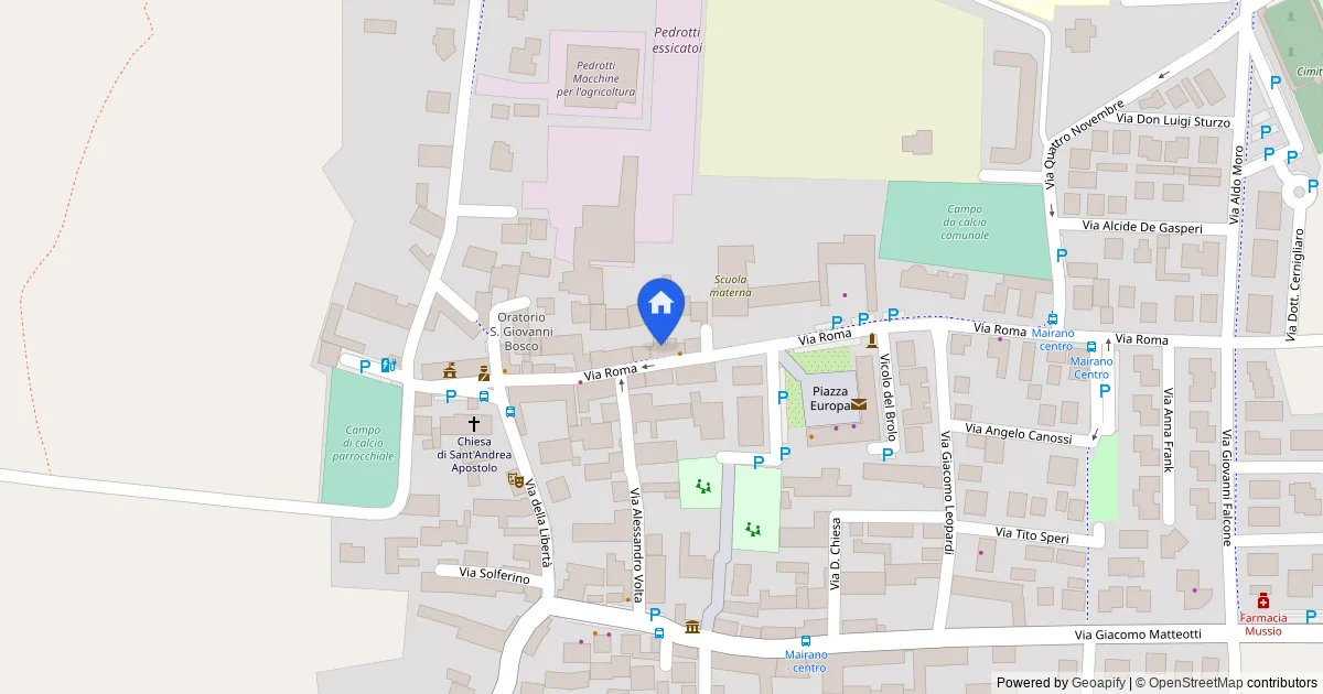 Appartamento con autorimessa in Mairano, Via Roma 35
