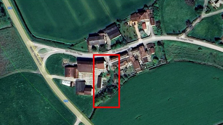 Lotto unico: casa, collabente, deposito e terreno a Marcaria