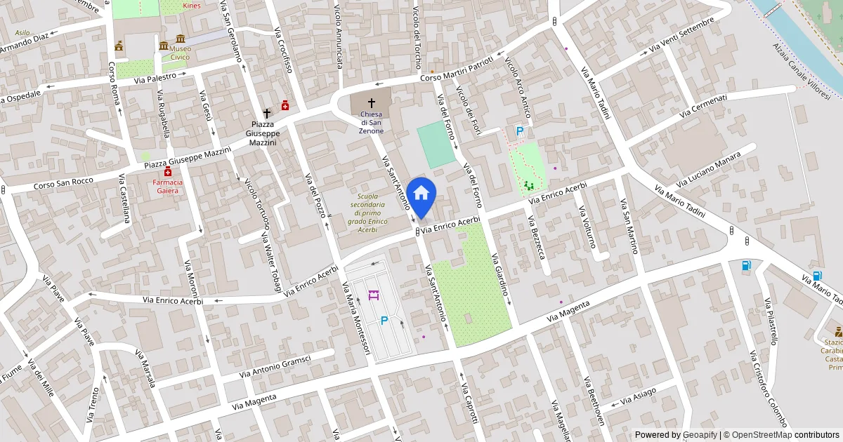 Pizzeria/ristorante in centro storico a Castano Primo