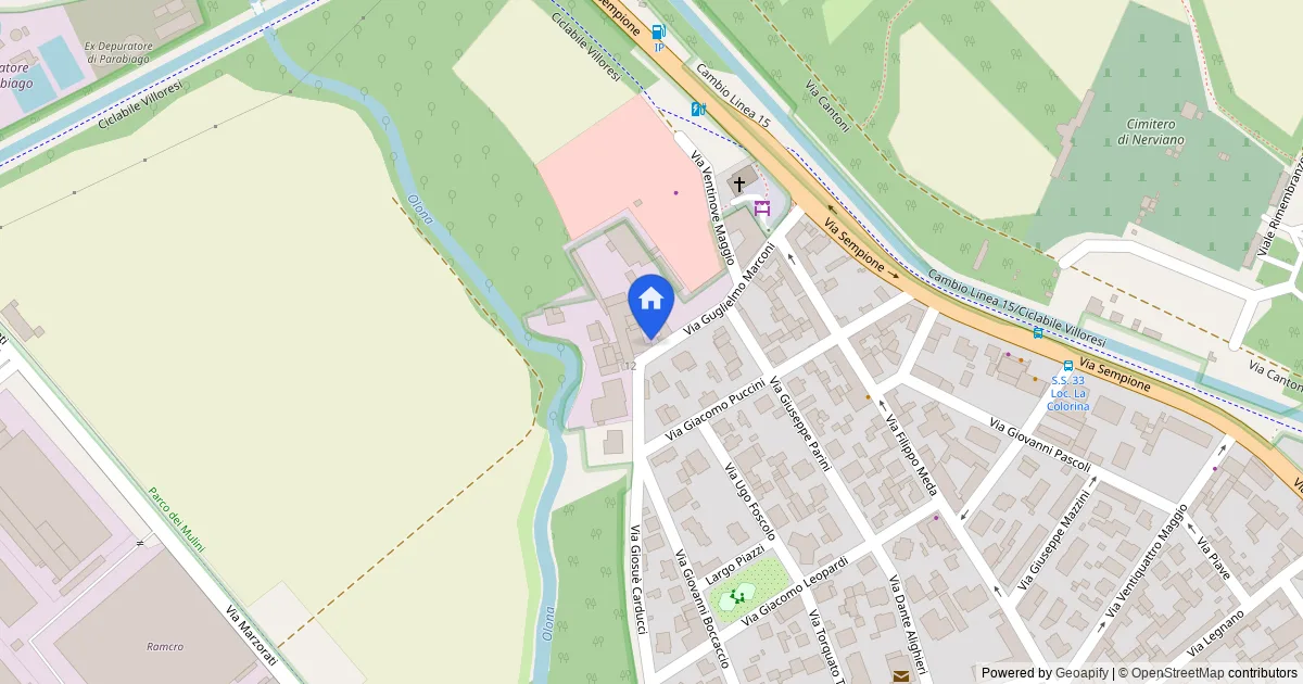 Lotto 1: laboratorio in Nerviano, Via Marconi 8