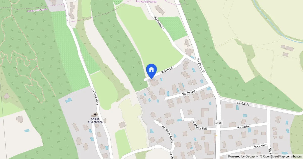 Monolocale mansarda con posto auto e ripostiglio a Lonato del Garda