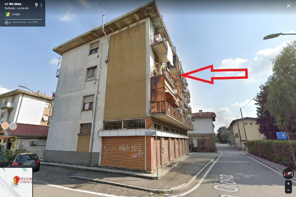Appartamento al secondo piano con cantina e box a Gallarate