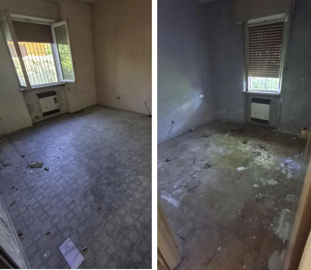 Abitazione e box autorimessa in condominio a Soncino