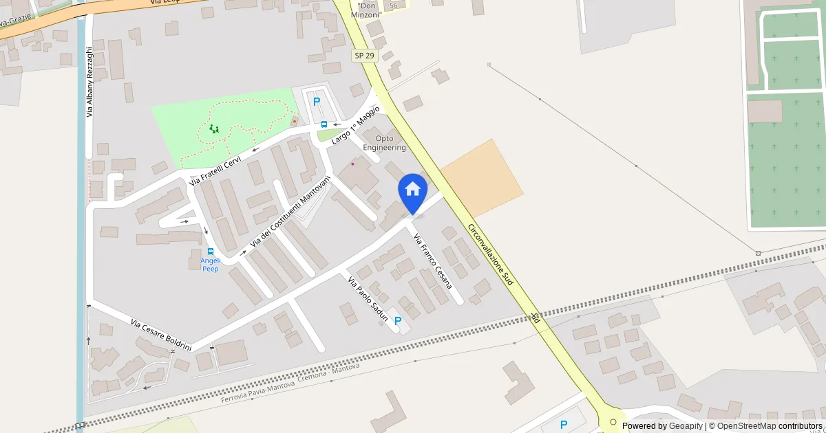Appartamento in condominio con posto auto scoperto a Mantova