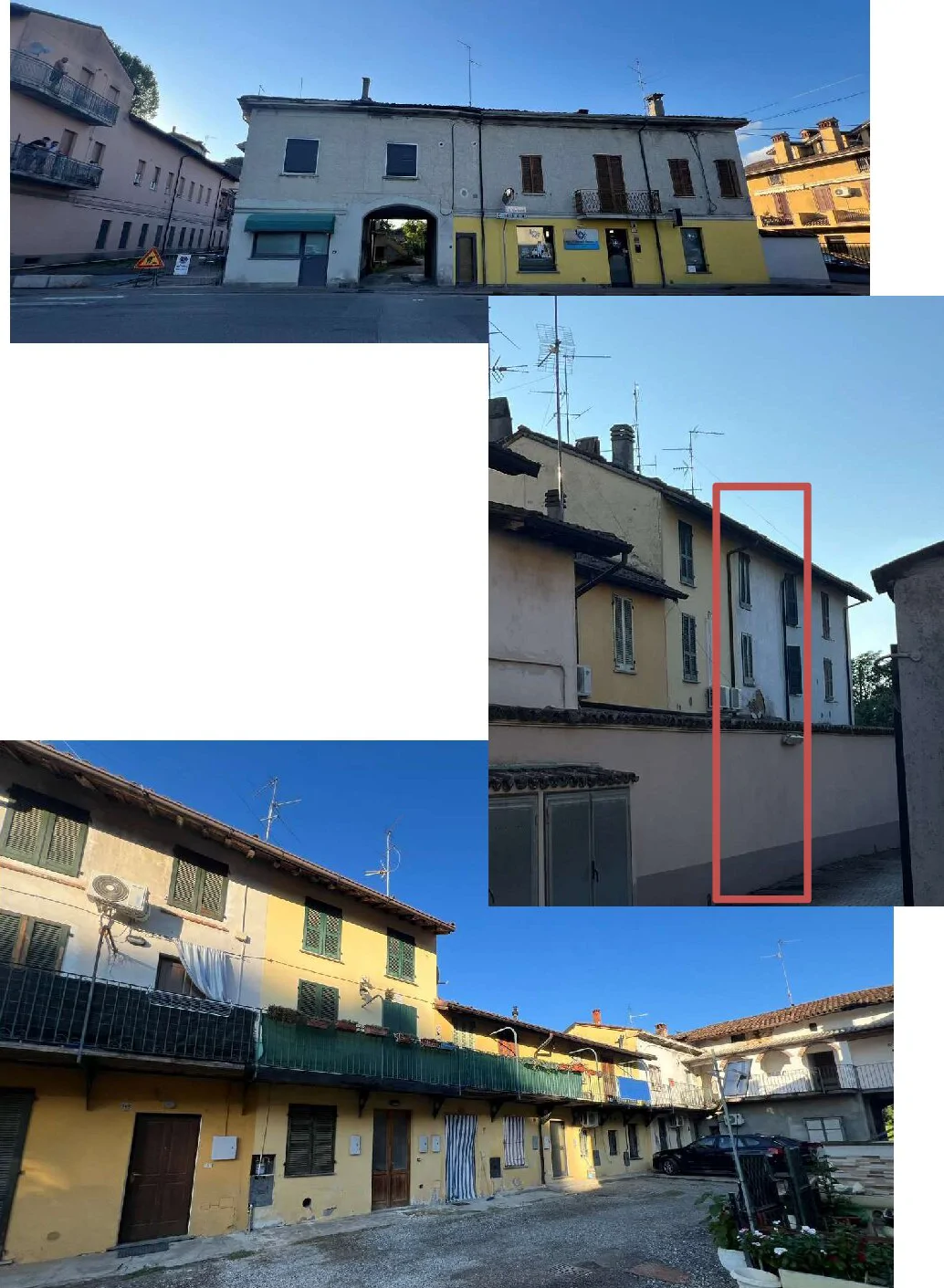 Appartamento su due piani con sottotetto a Chignolo Po