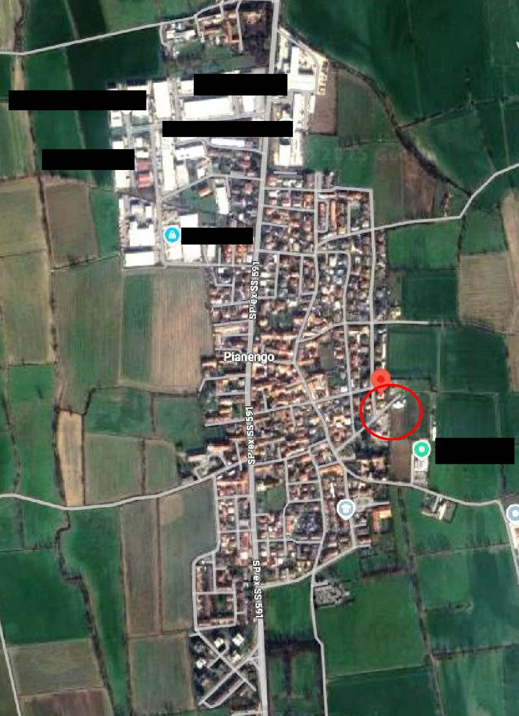 Villa singola unifamiliare con garage e giardino a Pianengo