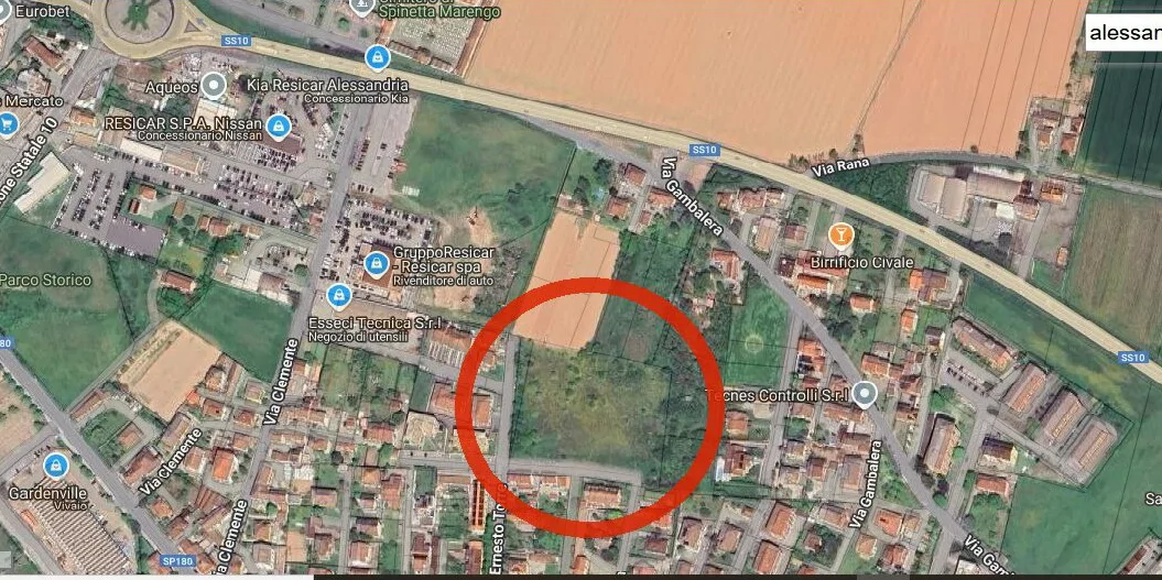 Area fabbricabile residenziale a Spinetta Marengo, Alessandria