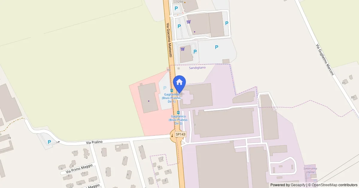Opificio industriale in Sandigliano, via Gramsci 1
