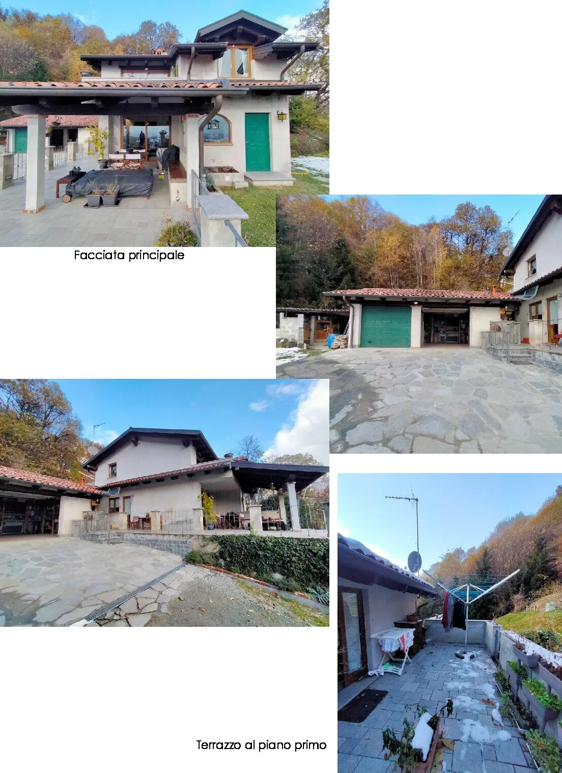Casa singola con autorimessa e terreno a Biella