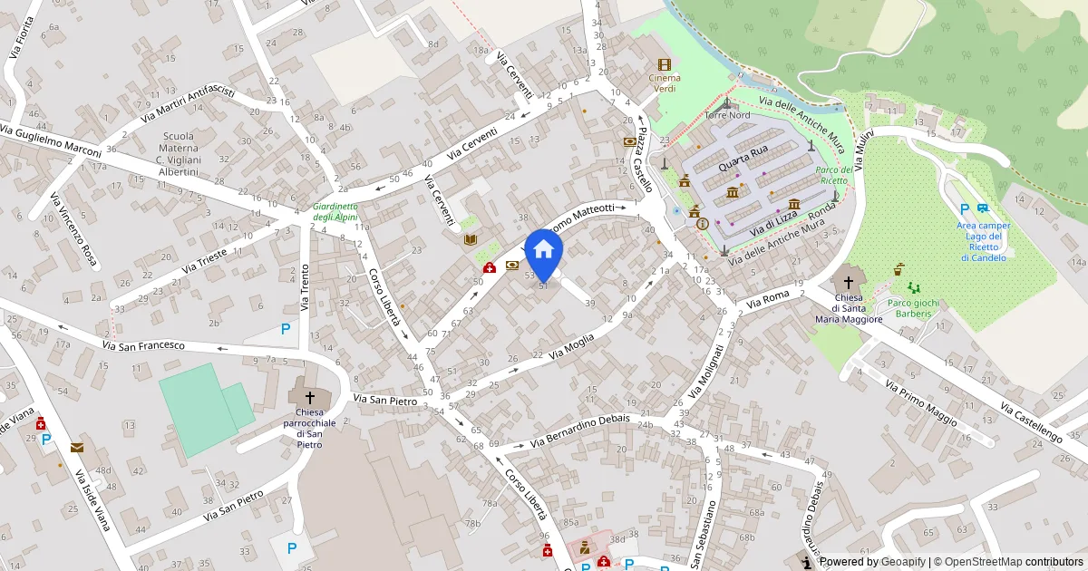 Appartamento ai piani secondo e seminterrato in edificio CASTELLO II