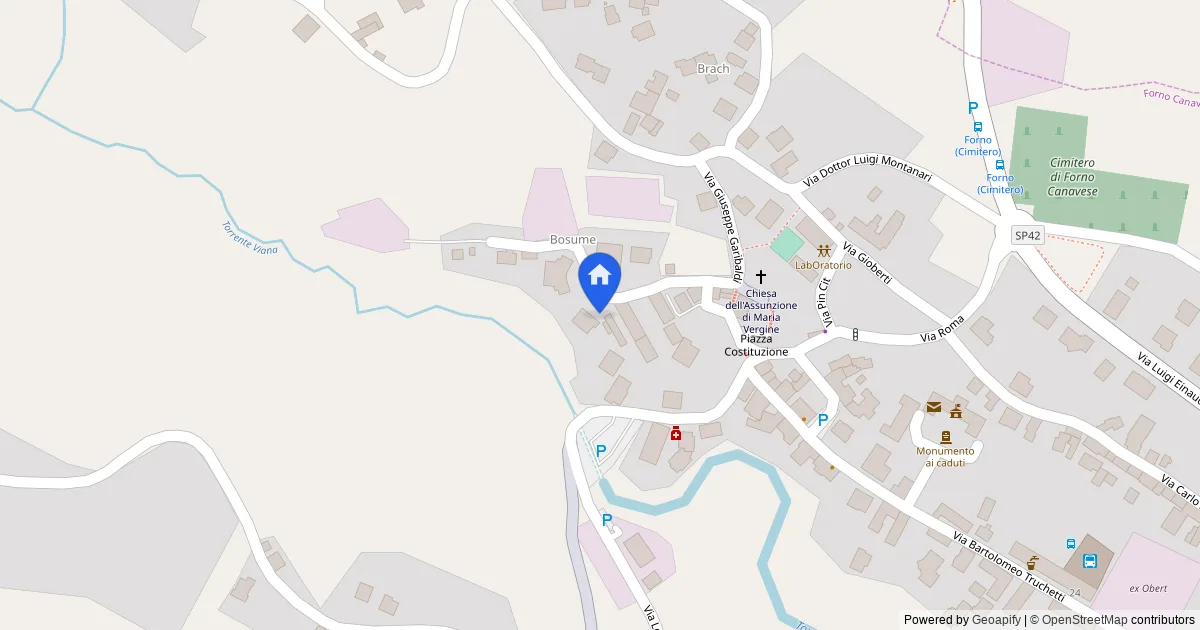 Appartamento con cantina e garage in Forno Canavese