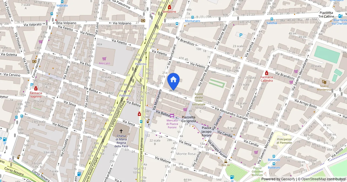Appartamento in via Scarlatti 5, Torino