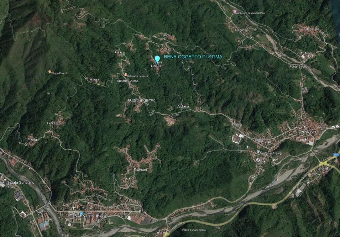 Fabbricato civile in Caprile, Frazione Uccelli 27