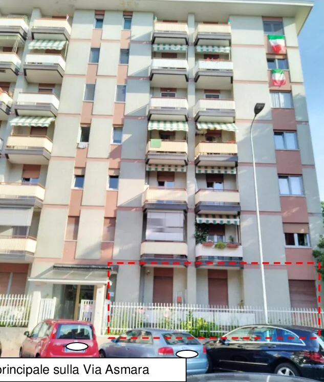 Alloggio piano rialzato con cantina e soffitta in Biella