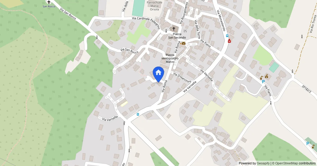 Compendio immobiliare in Vallo Torinese, via Roma 26