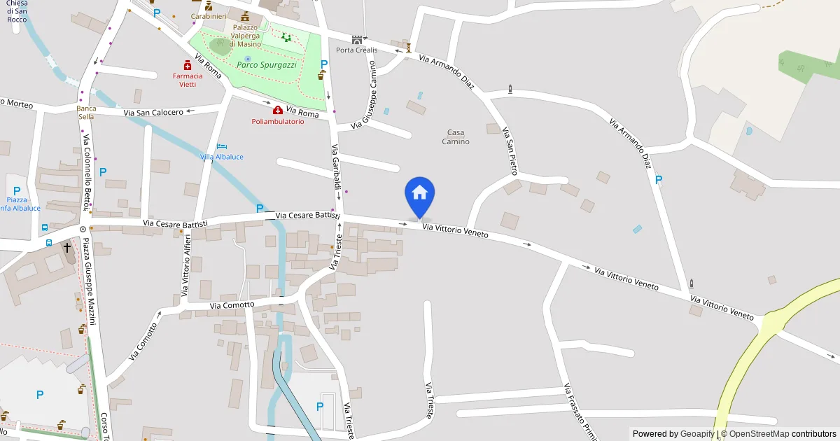 Fabbricato abitativo con depositi e area esterna in Caluso