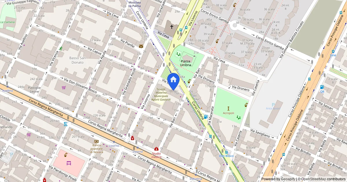Appartamento al piano primo con cantina in Via Capua 3, Torino