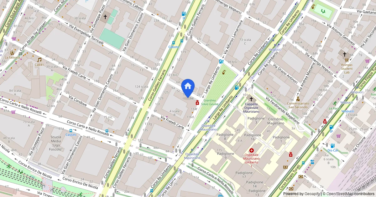 Appartamento e cantina in Torino, quartiere Crocetta