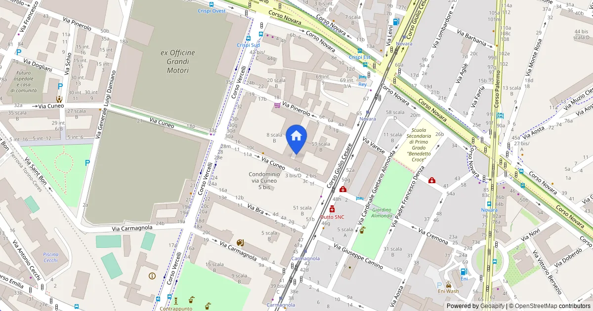 Bilocale ultrapopolare con cantina in Borgo Aurora, Torino