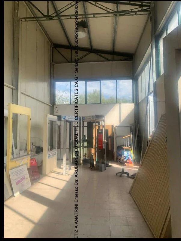 Porzione di capannone ad uso magazzino in Via Don Milani, Bibbiena