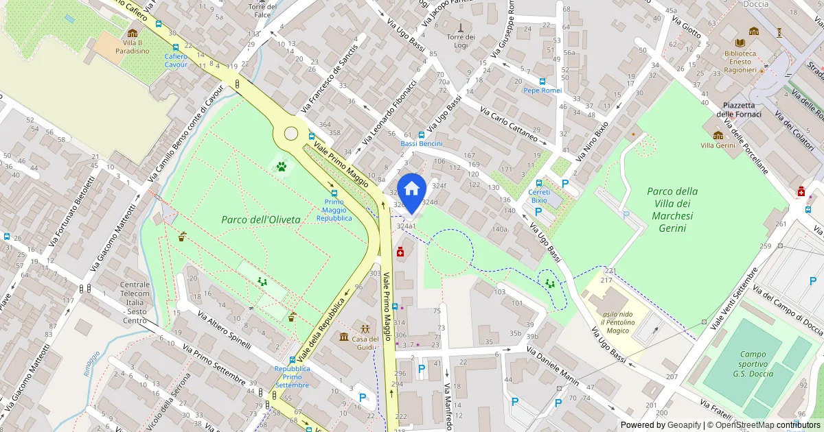 Garage in viale Primo Maggio, Sesto Fiorentino
