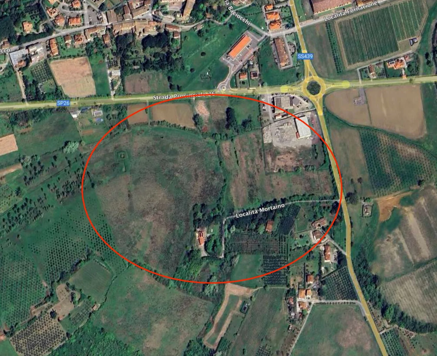 Compendio di terreni a Capannoli, Scheda Norma AUR 1.25